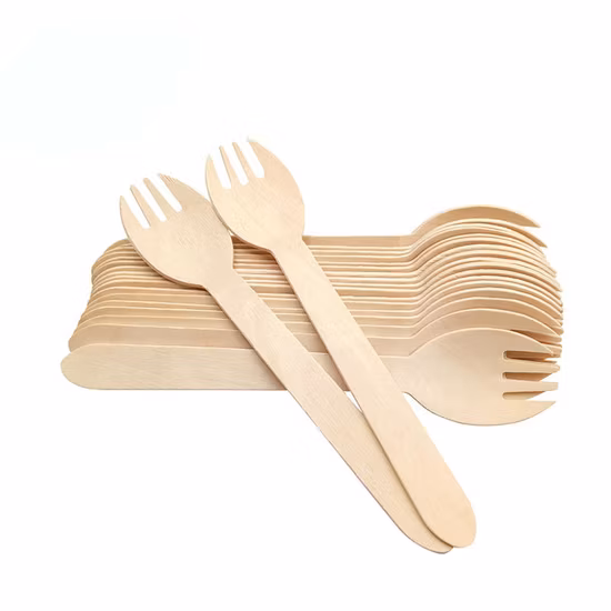 Disposable Wooden Spork