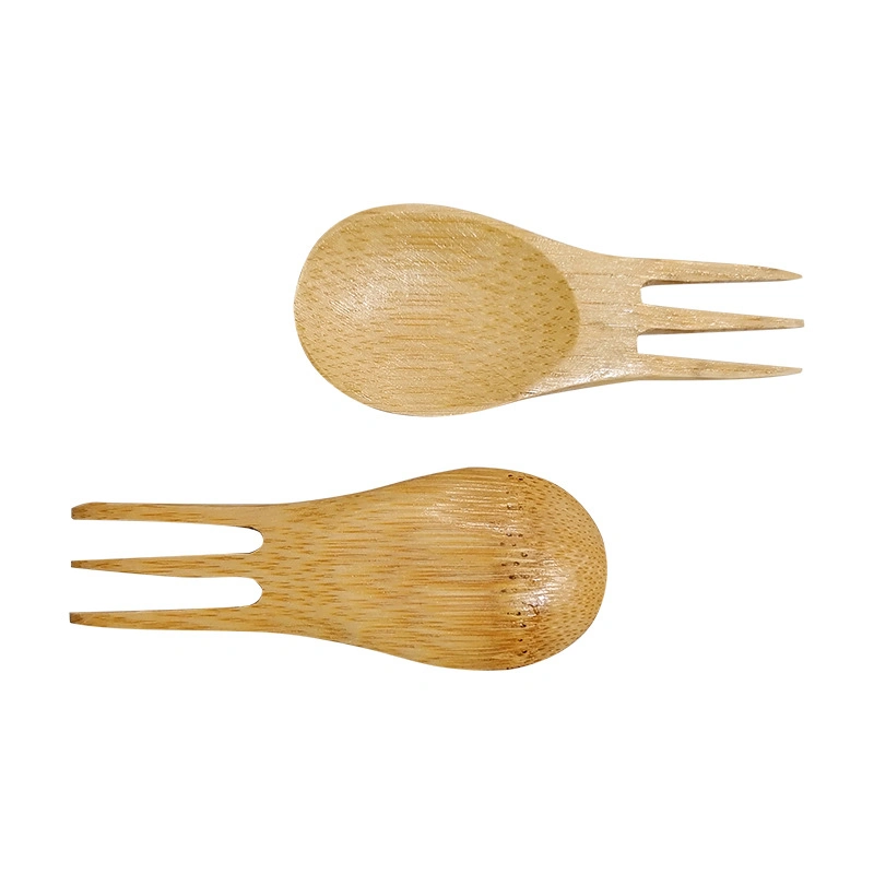 Newest Design Reusable Bamboo Cutlery Sale Bamboo Spork