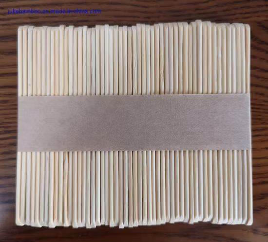 Bastoncini di gelato in bambù naturale igienico di alta qualità per uso alimentare